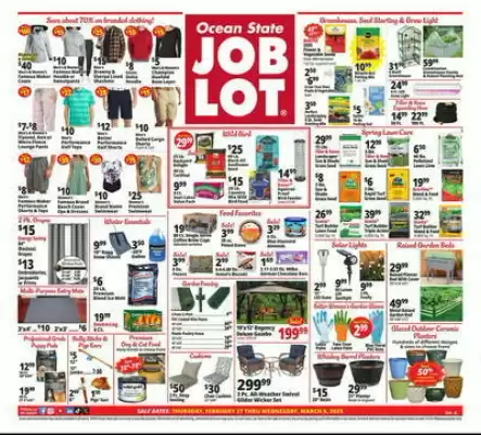 Ocean State Job Lot Weekly Ad (valid until 5-03)