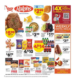 Ralphs Weekly Ad week 9 Page 1