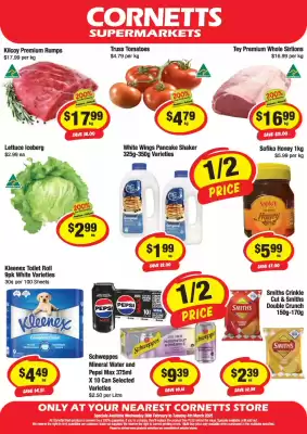 CORNETTS catalogue (valid until 4-03)