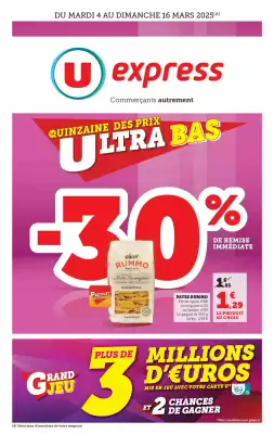 Catalogue U Express (valable jusqu'au 16-03)