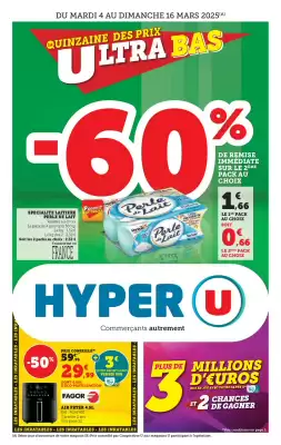 Catalogue Hyper U (valable jusqu'au 16-03)