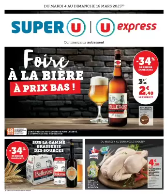 Catalogue Super U (valable jusqu'au 16-03)