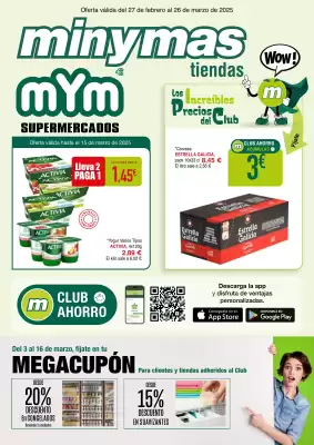 Folleto mYm supermercados (válido hasta el 26-03)