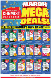 Chemist Warehouse catalogue Page 1