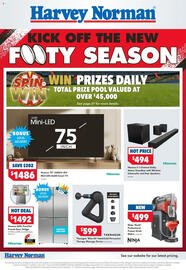 Harvey Norman catalogue Page 1