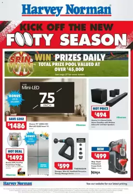 Harvey Norman catalogue (valid until 10-03)