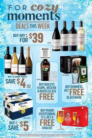 Alcool NB Liquor flyer week 9 Page 1