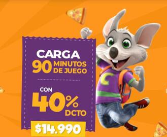 Catálogo Chuck E. Cheese´s Página 3