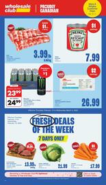 Wholesale Club flyer Page 1