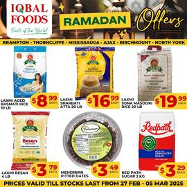 Iqbal Foods flyer week 9 Page 1