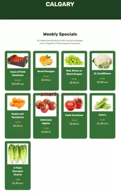 H&W Produce flyer (valid until 5-03)