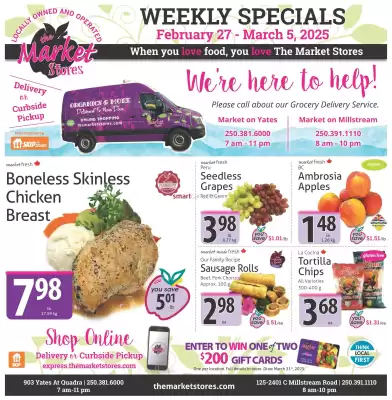 The Market Stores flyer (valid until 5-03)