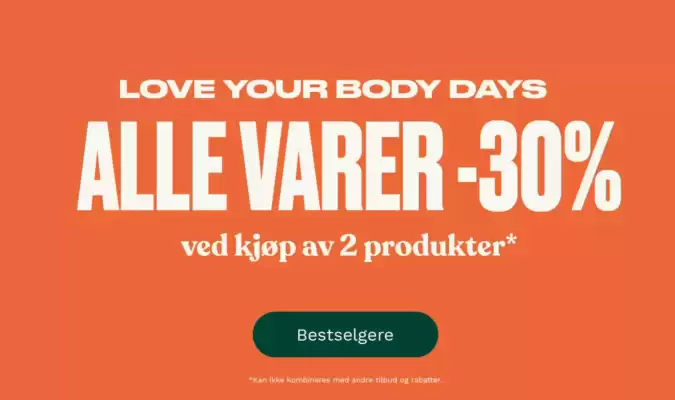 The Body Shop Kundeavis (gyldig til 13-03)