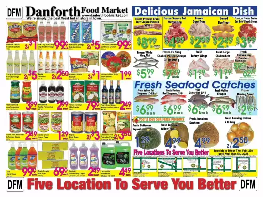 Danforth Food Market flyer (valid until 7-03)