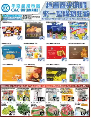 C&C Supermarket flyer (valid until 6-03)