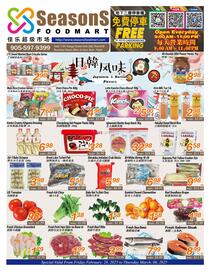 Seasons Foodmart flyer week 9 Page 1