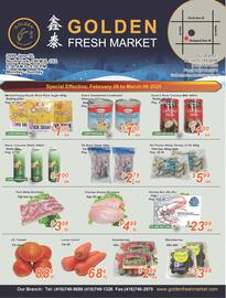 Golden Fresh Market flyer week 9 Page 1