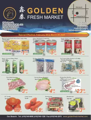 Golden Fresh Market flyer (valid until 6-03)