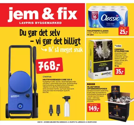 jem & fix tilbudsavis (gælder indtil 8-03)