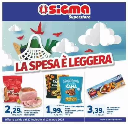 Volantino Sigma Superstore (valido fino al 12-03)