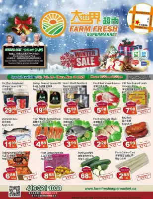 Farm Fresh Supermarket flyer (valid until 6-03)