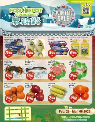 Food Depot Supermarket flyer (valid until 6-03)