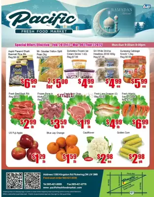 New Pacific Supermarket flyer (valid until 6-03)