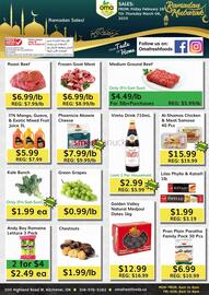 Oma Fresh Foods flyer week 9 Page 1