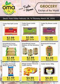 Oma Fresh Foods flyer week 9 Page 4