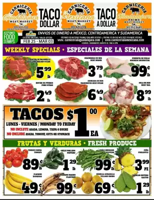 Carniceria La Guadalajara Weekly Ad (valid until 3-03)