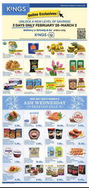 Kings Food Markets Weekly Ad week 9 Page 1