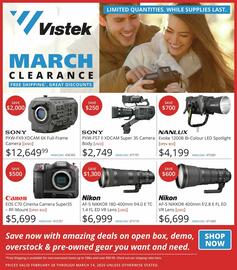 Vistek flyer week 9 Page 1