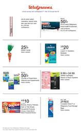 Walgreens Weekly Ad week 10 Page 1