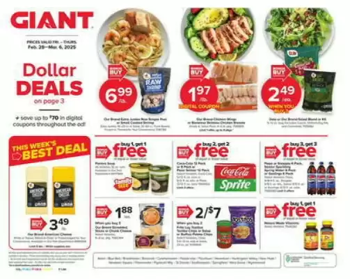 Giant Food Stores Weekly Ad (valid until 6-03)