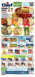 Chief Supermarket Weekly Ad week 9 Page 1