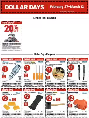 Harbor Freight Tools Weekly Ad (valid until 12-03)