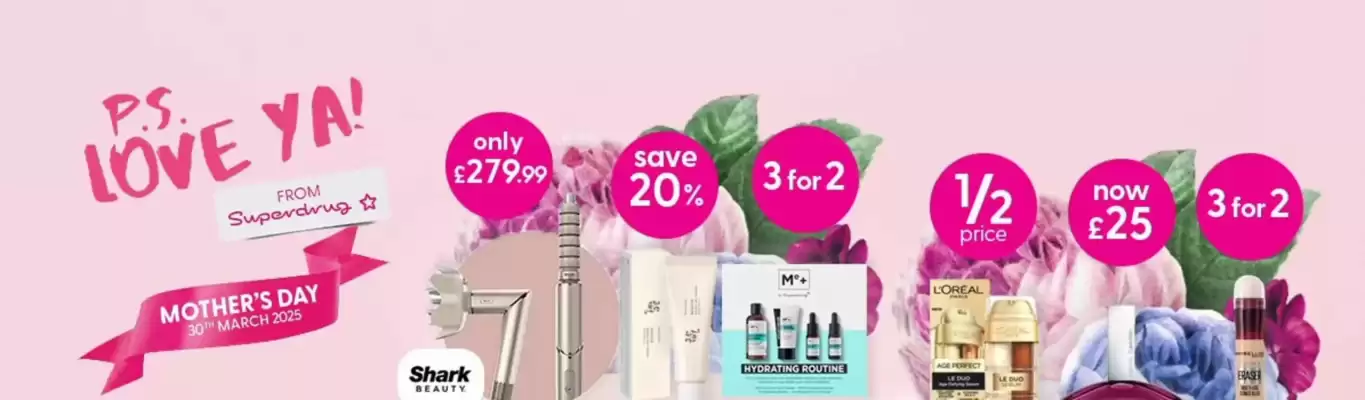 Superdrug leaflet (valid until 30-03)