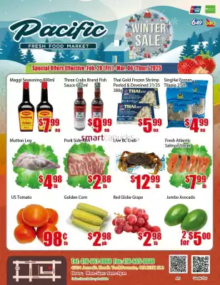 New Pacific Supermarket flyer (valid until 6-03)