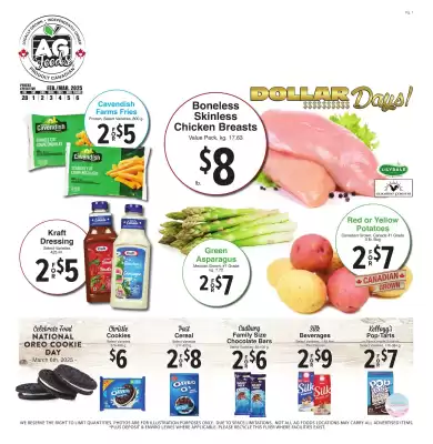 AG Foods flyer (valid until 6-03)