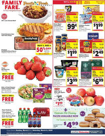 Family Fare Weekly Ad week 10 Page 1