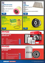 Burson Auto Parts catalogue Page 4