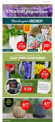 Lakeside Garden Gallery flyer (valid until 6-03)