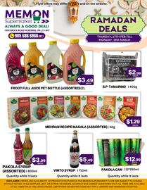 Memon Supermarket flyer week 9 Page 1