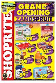 Shoprite catalogue Page 1