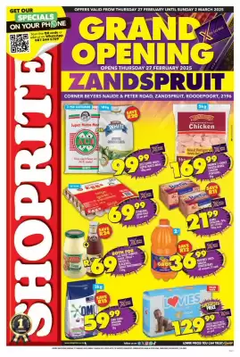 Shoprite catalogue (valid until 2-03)