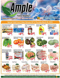 Ample Food Market flyer week 9 Page 1