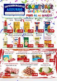 Volantino Supermercato Azzurro settimana 9 Pagina 1