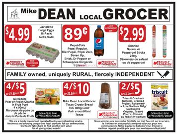 Mike Dean's Super Food flyer Page 1