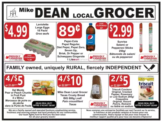 Mike Dean's Super Food flyer (valid until 3-03)