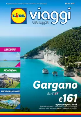 Volantino Lidl Viaggi (valido fino al 31-03)